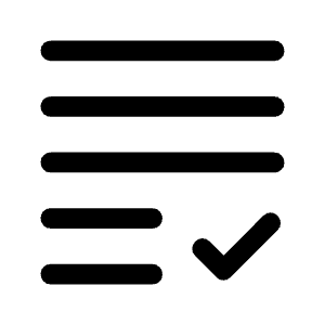 Grading Icon from Rounded Line - Material Symbols Set