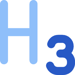 Heading 3 Paragraph Styles Heading Icon from Core Flat Set