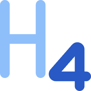 Heading 4 Paragraph Styles Heading Icon from Core Flat Set