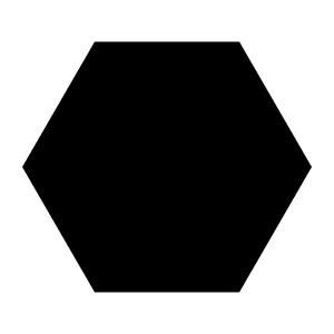 Hexagon Fill Icon from Outlined Fill - Material Symbols Set