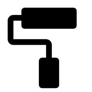 Imagesearch Roller Fill Icon from Rounded Fill - Material Symbols Set