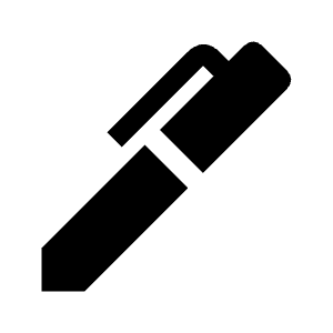 Ink Pen Fill Icon from Outlined Fill - Material Symbols Set