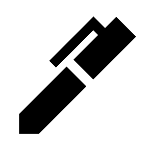 Ink Pen Fill Icon from Sharp Fill - Material Symbols Set