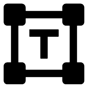 Insert Text Fill Icon from Outlined Fill - Streamline Material Free Set