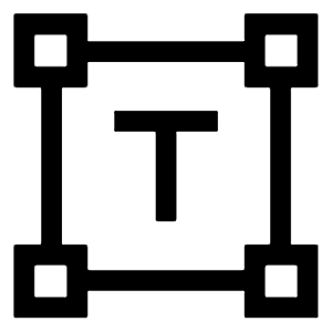 Insert Text Icon from Sharp Line - Material Symbols Set