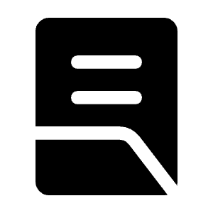 Lab Profile Fill Icon from Rounded Fill - Material Symbols Set