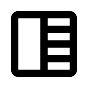 Layout Window 11 Icon from Rounded Line - Streamline Material Free Set