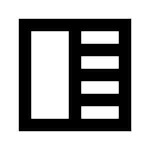 Layout Window 11 Icon from Sharp Line - Streamline Material Free Set