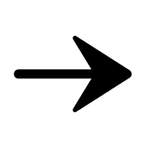 Line End Arrow Notch Icon from Rounded Line - Material Symbols Set