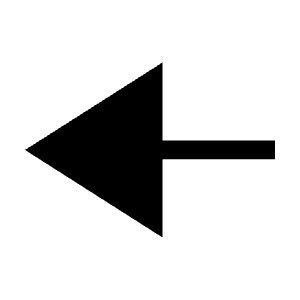 Line Start Arrow Fill Icon from Sharp Fill - Material Symbols Set