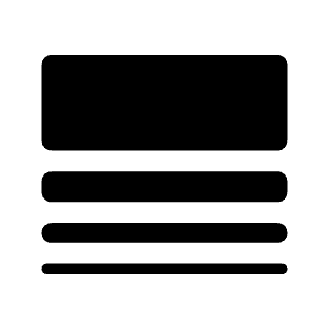 Line Weight Icon from Rounded Line - Material Symbols Set