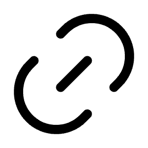 Link Minimalistic 2 Icon from Solar Linear Set