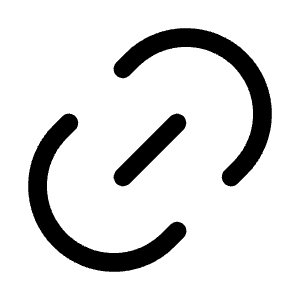 Link Minimalistic 2 Icon from Solar Bold Set