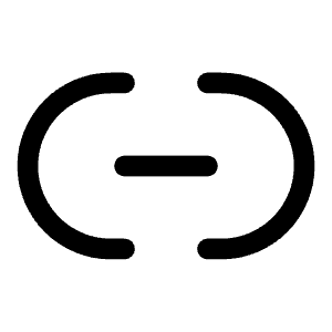Link Minimalistic Icon from Solar Bold Set