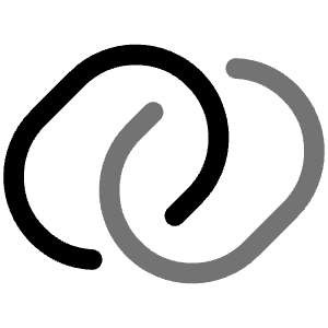 Link Round Angle Icon from Solar Line Duotone Set