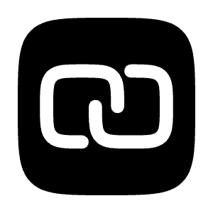 Link Square Icon from Solar Bold Set