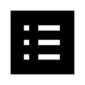 List Alt Fill Icon from Sharp Fill - Material Symbols Set