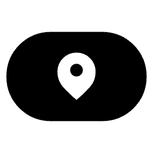 Location Chip Fill Icon from Rounded Fill - Material Symbols Set