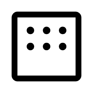 Margin Icon from Rounded Line - Material Symbols Set