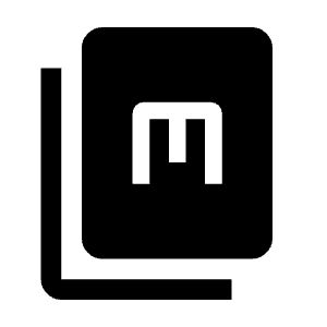 Markdown Copy Fill Icon from Outlined Fill - Material Symbols Set