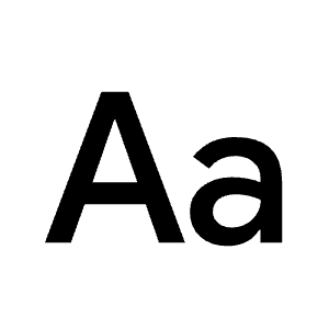 Match Case Icon from Material Pro Line Set