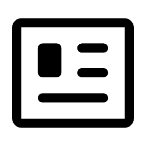 Newsmode Icon from Rounded Line - Material Symbols Set