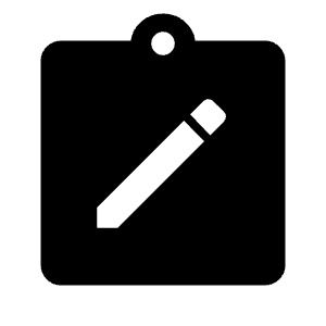 Note Alt Fill Icon from Outlined Fill - Material Symbols Set