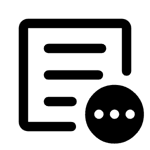 Other Admission Icon from Rounded Line - Material Symbols Set