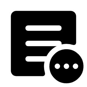 Other Admission Fill Icon from Rounded Fill - Material Symbols Set