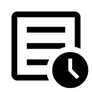 Overview Icon from Outlined Line - Material Symbols Set