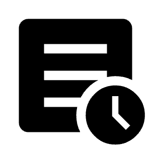 Overview Fill Icon from Outlined Fill - Material Symbols Set