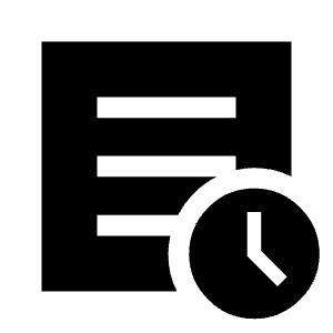 Overview Fill Icon from Sharp Fill - Material Symbols Set