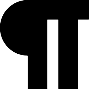 Pilcrow Icon from Block – Free Set