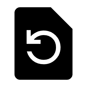 Restore Page Fill Icon from Outlined Fill - Material Symbols Set