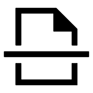 Scan Icon from Sharp Line - Material Symbols Set