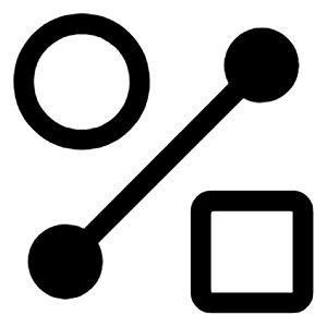 Shape Line Icon from Outlined Line - Material Symbols Set