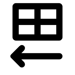 Sheets Rtl Fill Icon from Rounded Fill - Material Symbols Set