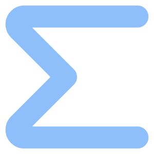 Sigma Icon from Core Flat Set