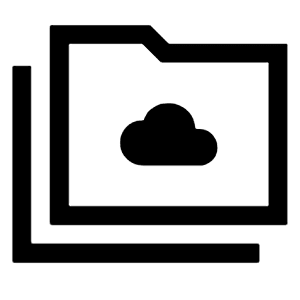Smb Share Icon from Sharp Line - Material Symbols Set