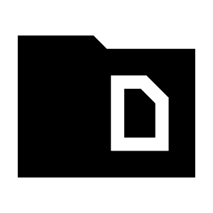 Snippet Folder Fill Icon from Sharp Fill - Material Symbols Set