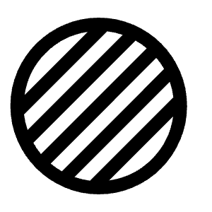 Stroke Full Fill Icon from Sharp Fill - Material Symbols Set