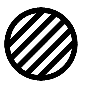 Stroke Full Fill Icon from Outlined Fill - Material Symbols Set