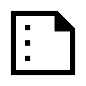 Summarize Icon from Sharp Line - Material Symbols Set