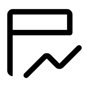 Table Chart View Icon from Rounded Line - Material Symbols Set