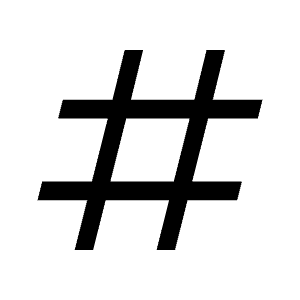 Tag Icon from Outlined Line - Material Symbols Set