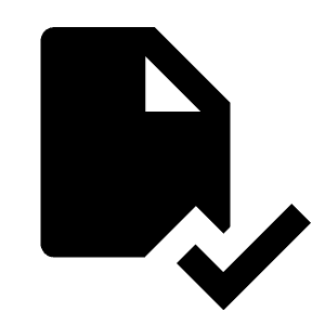 Task Fill Icon from Outlined Fill - Material Pro Free Set