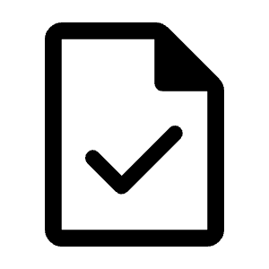 Task Icon from Rounded Line - Material Symbols Set