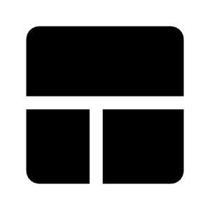 Team Dashboard Fill Icon from Rounded Fill - Material Symbols Set