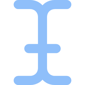 Text Bar Icon from Core Flat Set