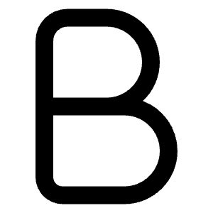 Text Bold Icon from Solar Bold Set